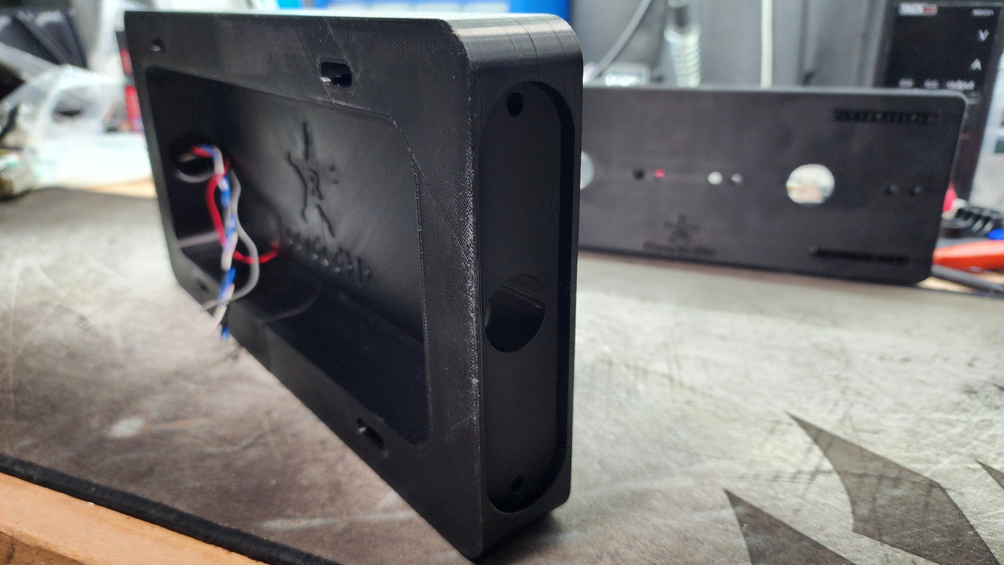 Vertical Side License Plate Mount