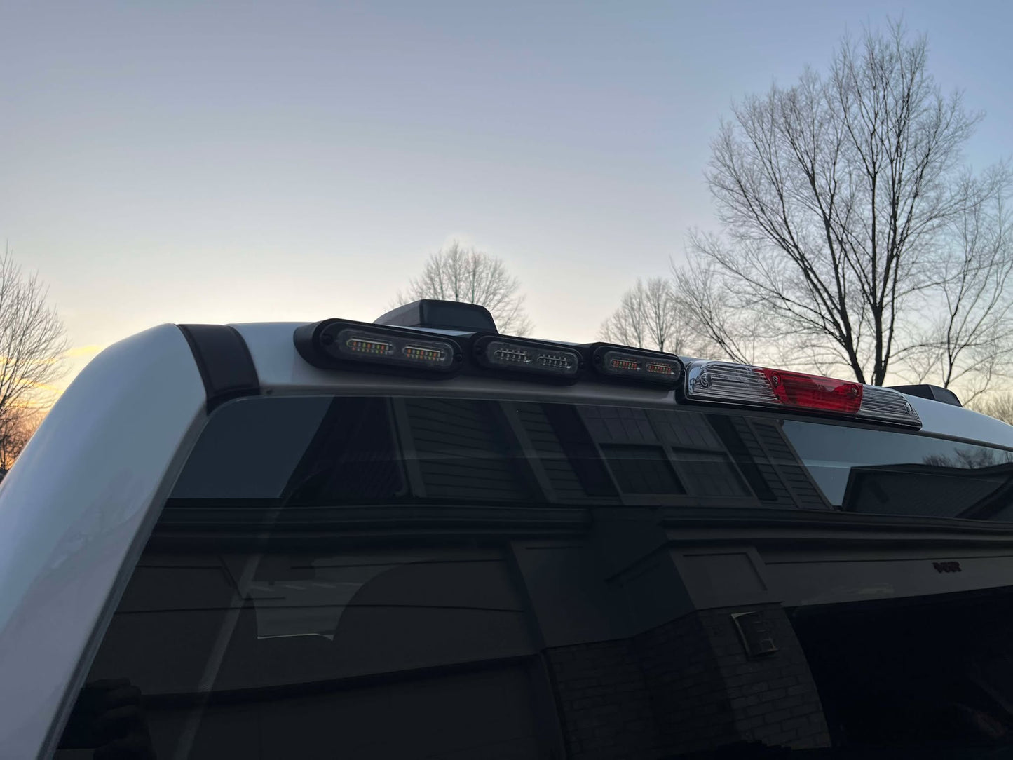 Ford F series spoiler mounts