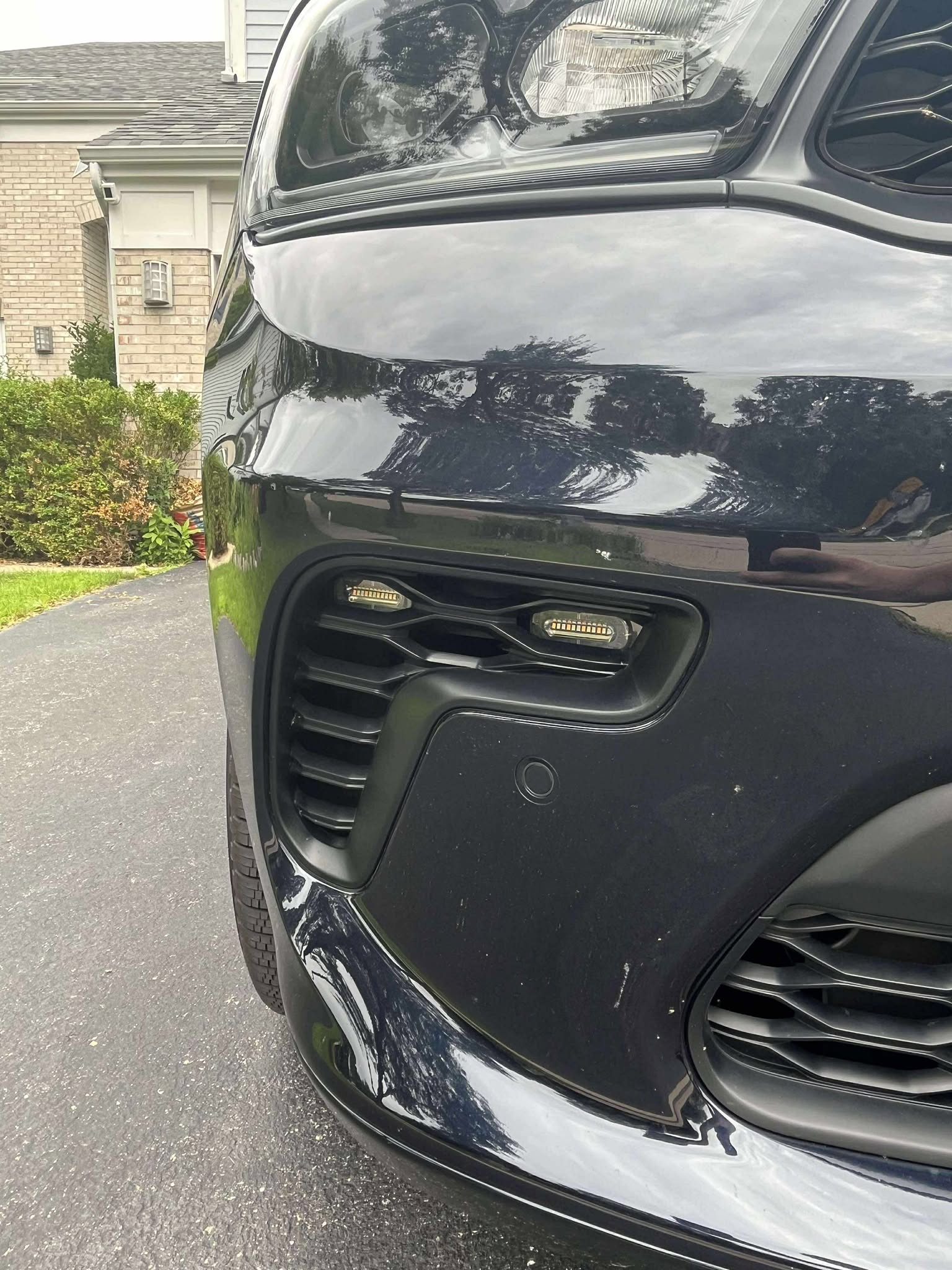 Durango 2021+ Fog Light Mount Bearded 3D Durango 2021+ Fog Light Mount Bearded 3D