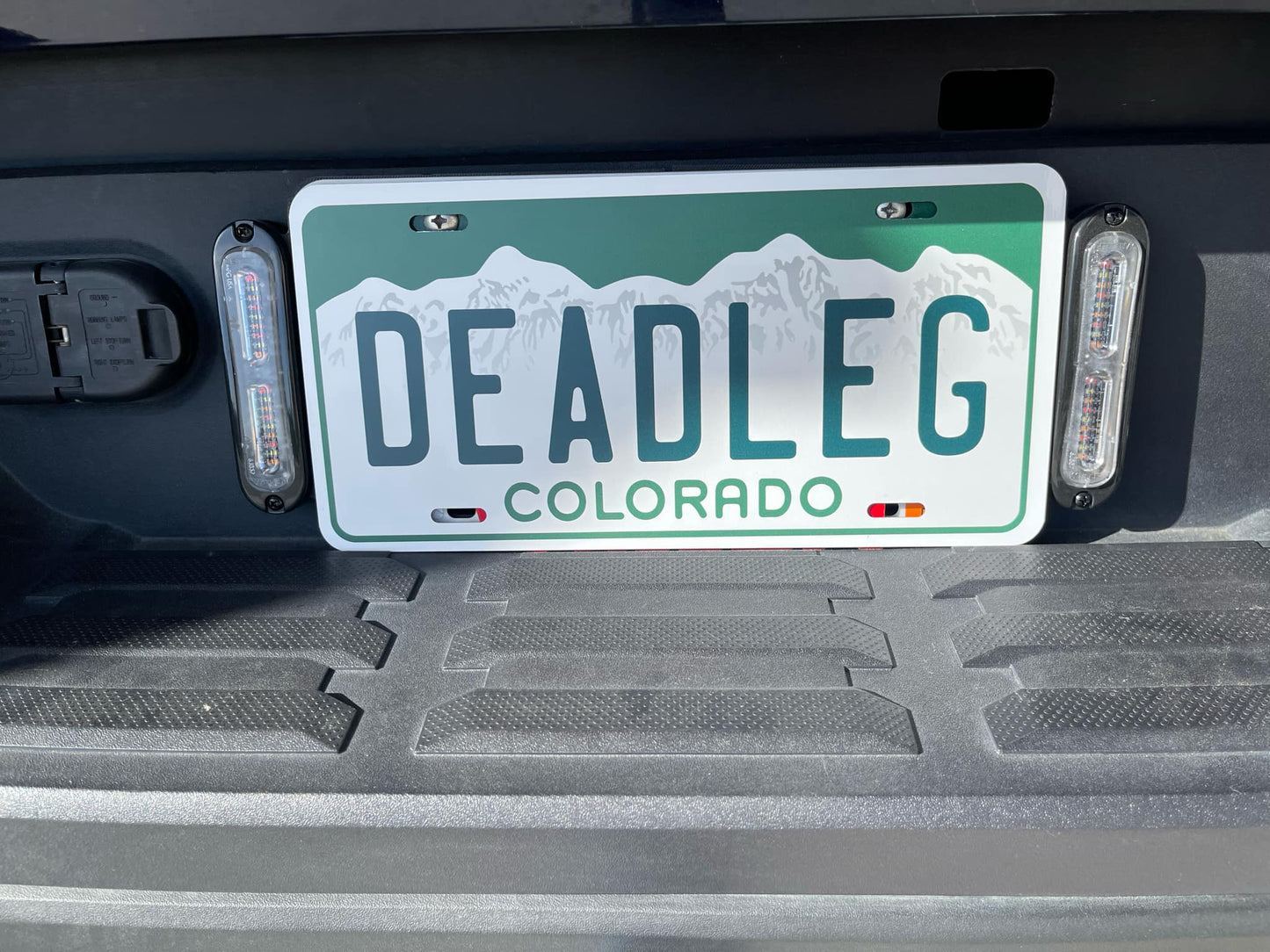 Ion/tion license plate mount