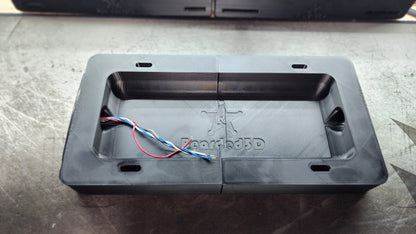 Vertical Side License Plate Mount