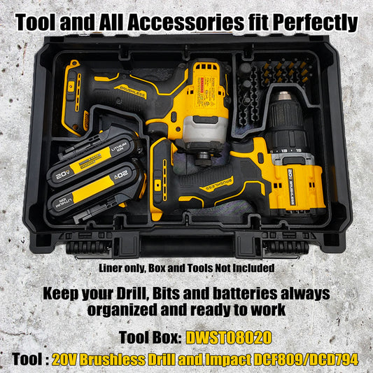 Dewalt 20V Brushless Drill Combo Liner