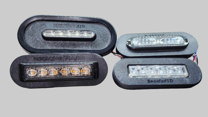 6" oval light adapter