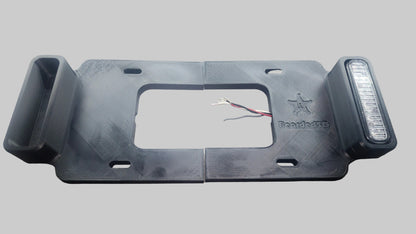 Ion/tion license plate mount